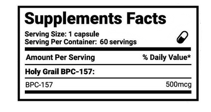 Holy Grail BPC-157 – Revolutionary Regeneration Peptide - GIGACULT