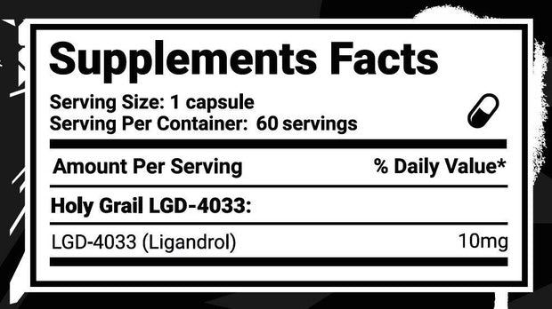 Holy Grail Lgd - 4033 60 caps muscle building sarm - GIGACULT