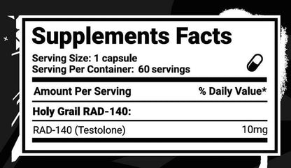 Holy Grail Rad - 140 60 caps - GIGACULT