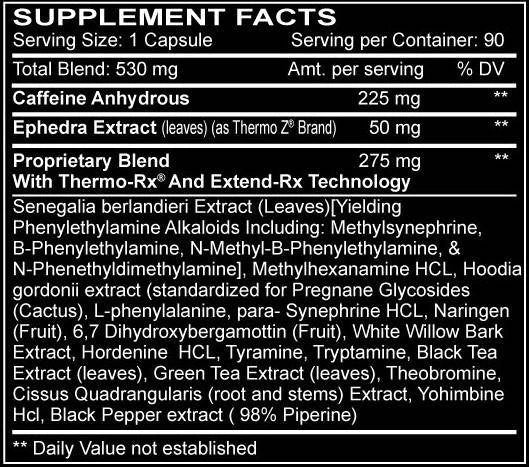 Innovative Laboratories Diablos Eca Fire 90 caps - GIGACULT