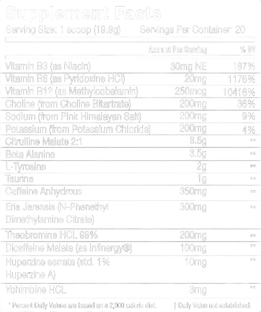 Kilo Labs Supreme DMHA 375g preworkout - GIGACULT