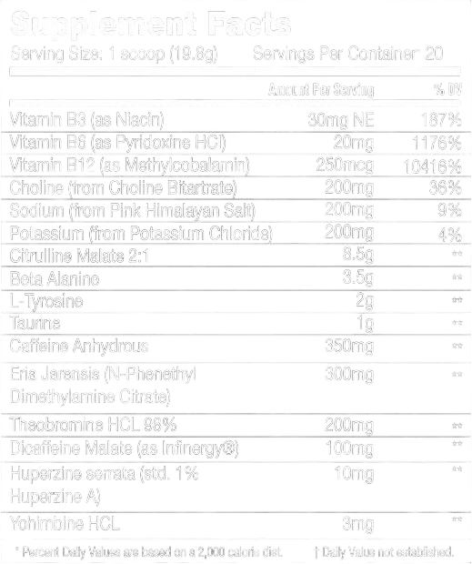 Kilo Labs Supreme DMHA 375g preworkout - GIGACULT