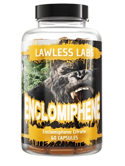 Lawless Enclomiphene 60 caps - GIGACULT