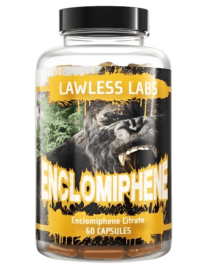 Lawless Enclomiphene 60 caps - Advanced Testosterone Booster for PCT - GIGACULT