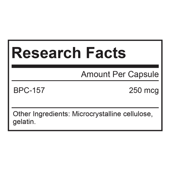 Lawless Labs BPC - 157 60 caps - GIGACULT