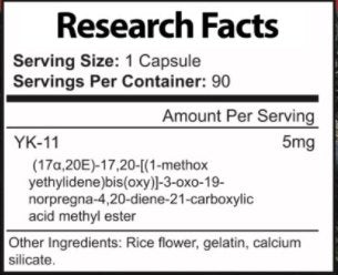 Lawless Labs Myosarm SARM YK - 11 90 caps - GIGACULT