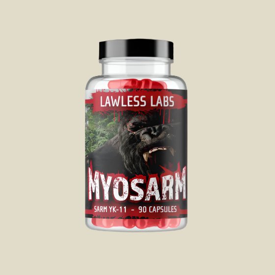 Lawless Labs Myosarm SARM YK - 11 90 caps - GIGACULT