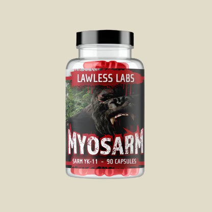 Lawless Labs Myosarm SARM YK - 11 90 caps - GIGACULT