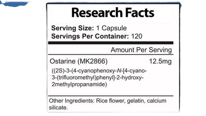Lawless Labs Ostarine 12,5 mg 120 caps - GIGACULT