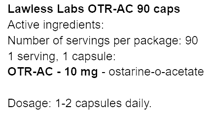Lawless Labs OTR - AC 90 caps - GIGACULT