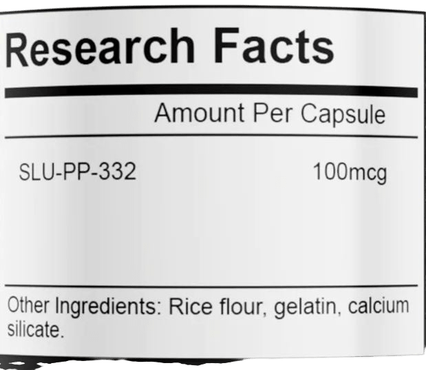 Lawless Labs SLU-PP 332 60 caps – metabolic booster for weight loss - GIGACULT