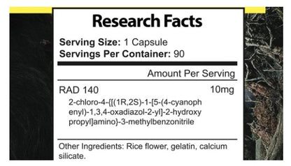 Lawless Labs Testolone Sarm Rad - 140 90 caps - GIGACULT