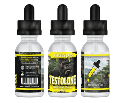 Lawless Testolone Liquid Sarm Rad - 140 20mg 30 ml - GIGACULT