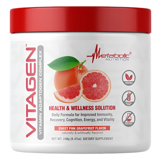 Metabolic Nutrition VitaGen Vitamin Adaptogen Complex 240g - GIGACULT