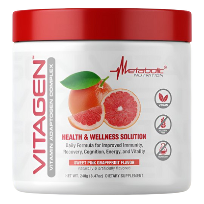 Metabolic Nutrition VitaGen Vitamin Adaptogen Complex 240g - GIGACULT