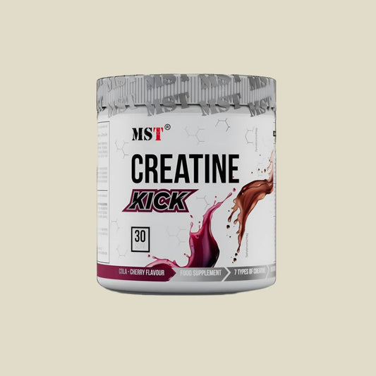 MST® Creatine Kick – 7 - in - 1 Creatine Complex for Power, Mass &amp; Endurance (300 g) - GIGACULT