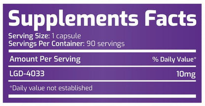 Nucleon Nutrition LGD - 4033 90 caps - ligandrol SARM - GIGACULT