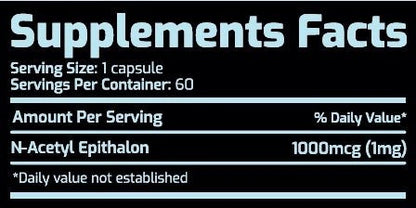 Nucleon Nutrition N - Acetyl Epitalon 60 caps - GIGACULT