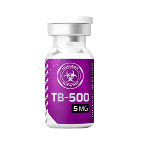 Nucleon Nutrition TB-500 5 mg peptide for recovery and regeneration in a vial.