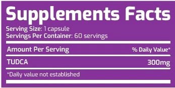 Nucleon Nutrition TUDCA 60 caps - GIGACULT