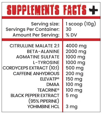 Primal Code Primal Rage 300g - GIGACULT