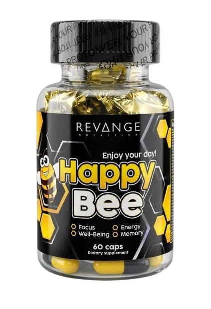 Revange Nutrition Happy Bee 60 caps - GIGACULT