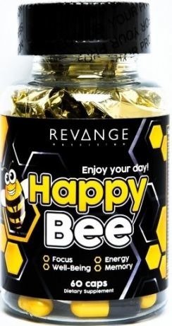 Revange Nutrition Happy Bee 60 caps - GIGACULT