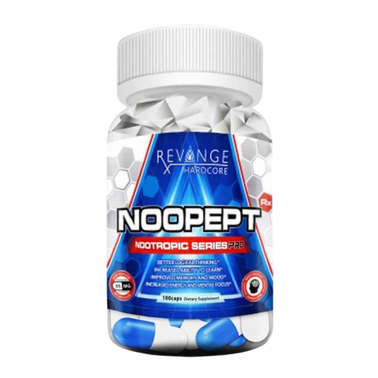 Revange Nutrition Noopept RX Pro 100 caps strong memory booster - GIGACULT