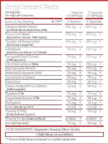 Revange Nutrition Test Restore 60 caps - GIGACULT