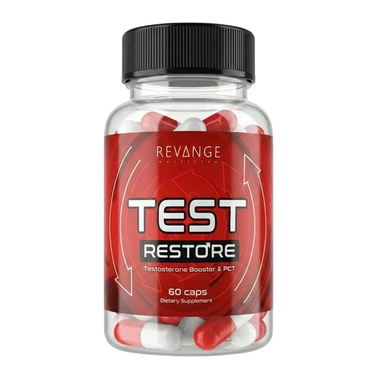 Revange Nutrition Test Restore - The Ultimate Anabolic Stack - GIGACULT
