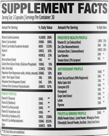 Sarma - Com Vita FX Man's Daily 60 caps - GIGACULT