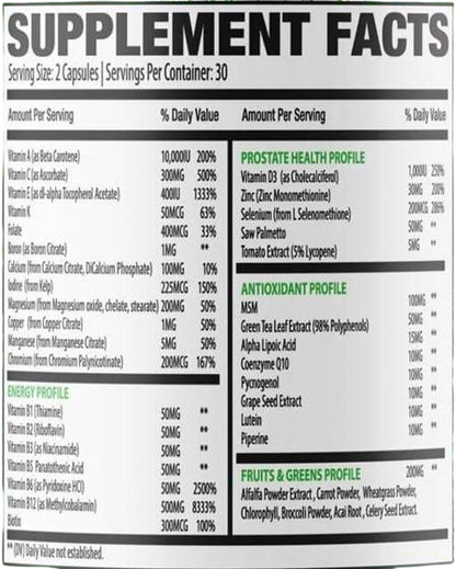 Sarma - Com Vita FX Man's Daily 60 caps - GIGACULT