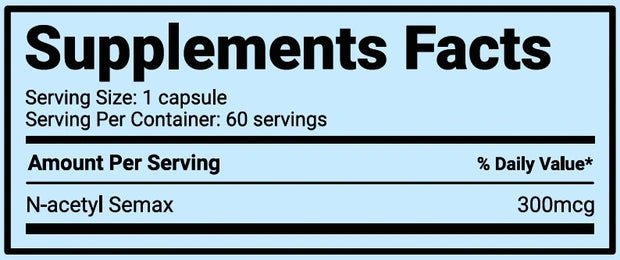 Smart Brothers Dr Semax 60 caps - GIGACULT