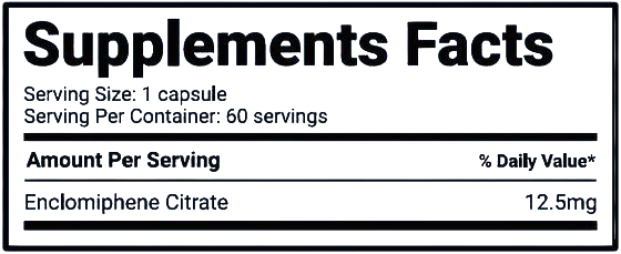 Smart Brothers Enclomiphene 60 caps - GIGACULT
