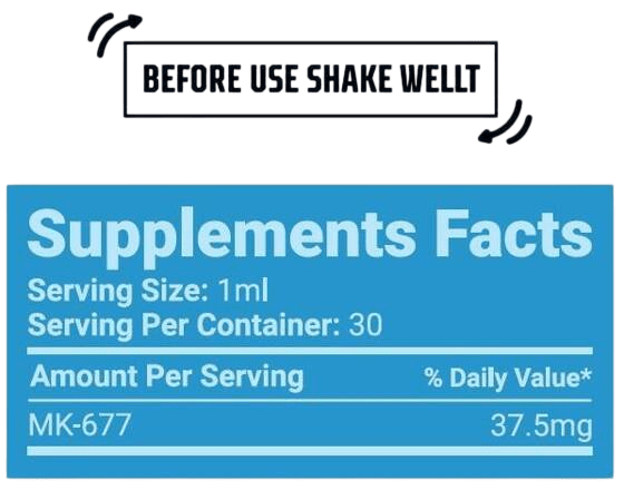 Smart Brothers MK-677 Ibutamoren 30 ml (1ml 37.5mg ) - GIGACULT