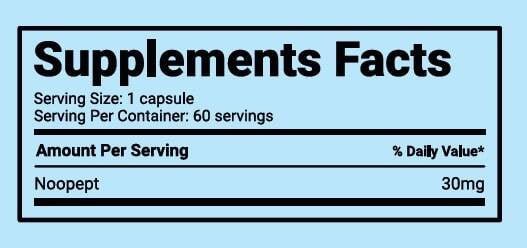 Smart Brothers Noopept 60 caps is a nootropic - GIGACULT