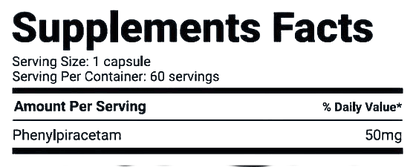 Smart Brothers Phenylpiracetam 60 caps - GIGACULT