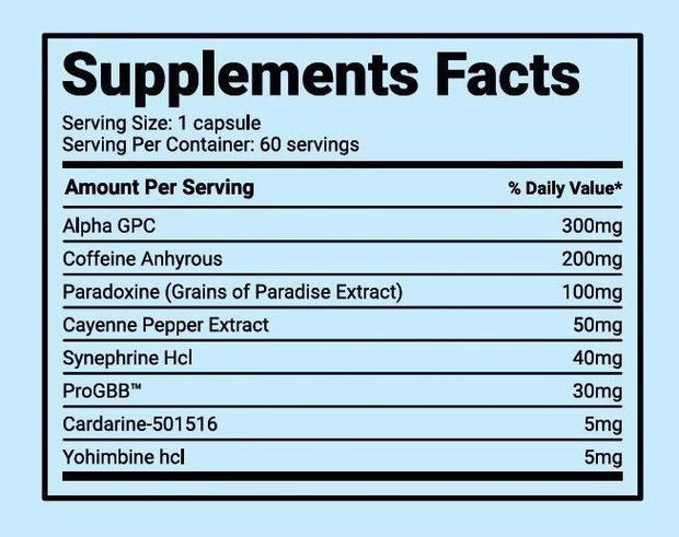Smart Brothers SMART BURNER 60 caps - GIGACULT