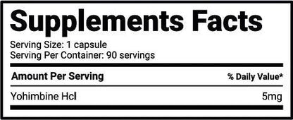 Smart Brothers SMART YOHIMBINE HCL 90 caps - GIGACULT