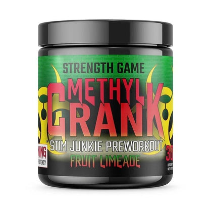 Strength Game Methyl Crank – High - Stim DMAA Pre - Workout - GIGACULT