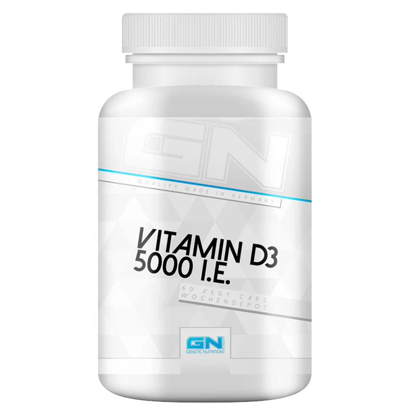 Gn laboratories Vitamin D3 5000IE · 60 caps