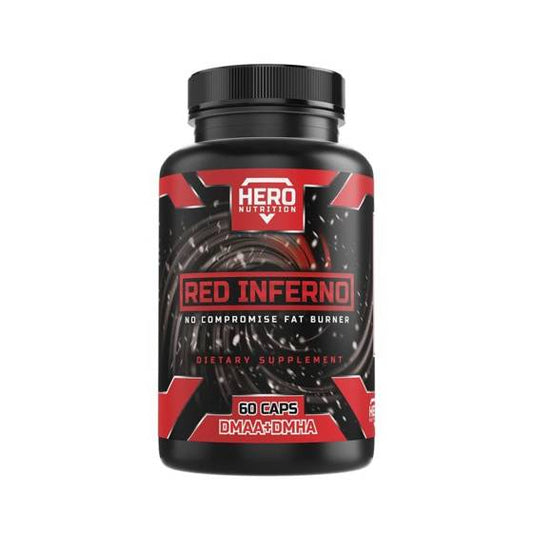 Hero Nutrition Red Inferno DMAA DMHA 60 caps