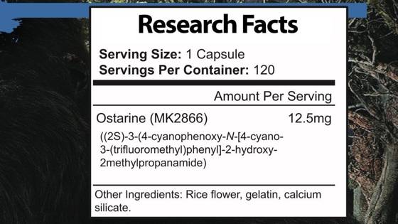 Lawless Labs Ostarine 12,5 mg 120 caps