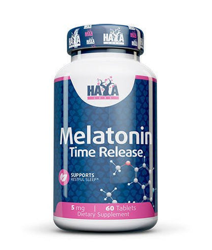 Haya Labs Melatonin Time Release 5mg 60 caps